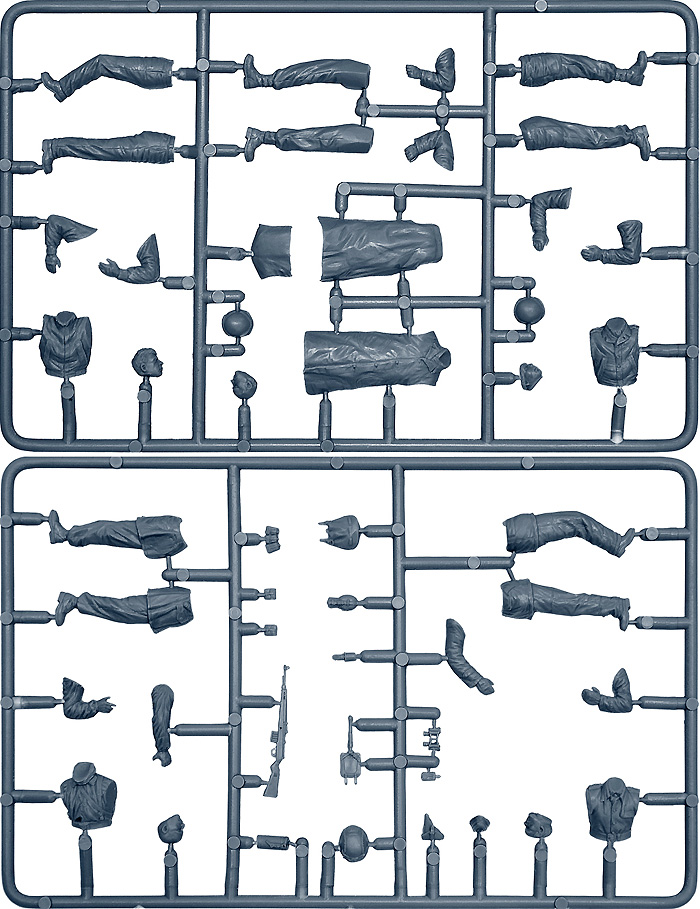 バルジの戦い アルデンヌ 1944 プラモデル (ミニアート 1/35 WW2 ミリタリーミニチュア No.35084) 商品画像_1