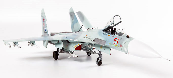 SU-27SM フランカー B Mod.1 プラモデル (ズベズダ 1/72 エアクラフト プラモデル No.7295) 商品画像_2