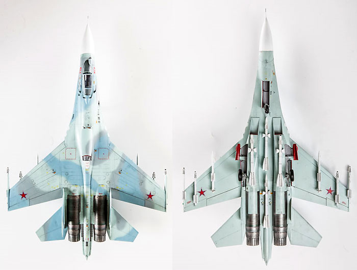 SU-27SM フランカー B Mod.1 プラモデル (ズベズダ 1/72 エアクラフト プラモデル No.7295) 商品画像_3