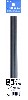 プラ=丸棒 (グレー) (外径 3.0mm)