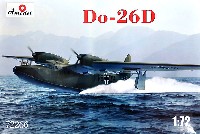 Aモデル 1/72 ミリタリー プラスチックモデルキット ドルニエ Do-26D 長距離飛行艇