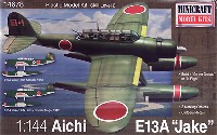 ミニクラフト 1/144 軍用機プラスチックモデルキット 愛知 E13A 零式水上偵察機