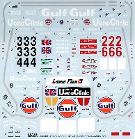 マクラーレン F1-GTR Gulf #33/34 ル・マン / #2/6 鈴鹿 1996