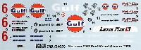 タブデザイン 1/24 デカール マクラーレン F1-GTR Gulf white #6 Paul Ricard 4Hours 1996