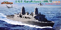 サイバーホビー 1/700 Modern Sea Power Series U.S.S. サン・アントニオ LPD-17 w/MV-22 オスプレイ