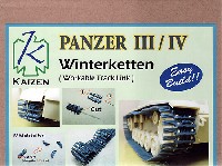 Kaizen 1/35 Workable Track Link Set 3/4号戦車 ヴィンターケッテン 連結可動履帯