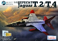 キティホーク 1/48 ミリタリーエアクラフト プラモデル SEPECAT ジャギュア T.2/T.4