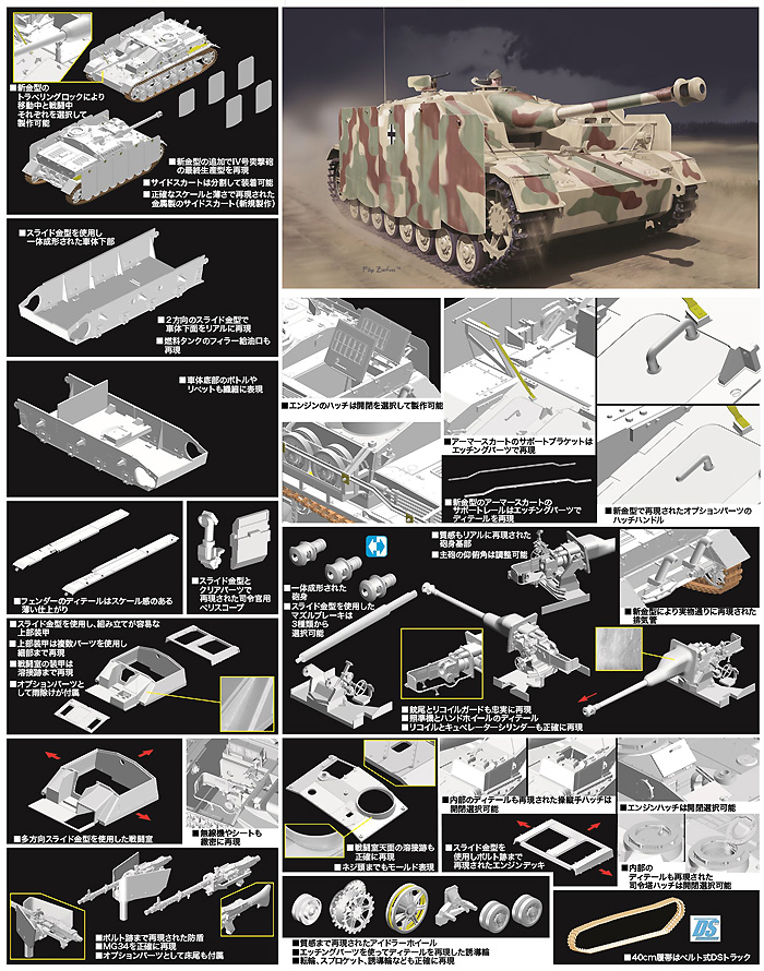 ドイツ Sd.Kfz.167 4号突撃砲 最終生産型 プラモデル (サイバーホビー 1/35 AFV シリーズ （'39～'45 シリーズ） No.6647) 商品画像_2