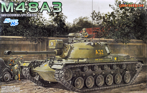 アメリカ陸軍 M48A3 パットン プラモデル (サイバーホビー 1/35 Modern AFV Series No.3546) 商品画像