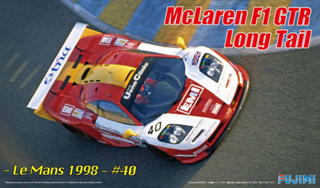 マクラーレン F1 GTR ロングテール ル・マン 1998 #40 プラモデル (フジミ 1/24 リアルスポーツカー シリーズ No.旧059) 商品画像