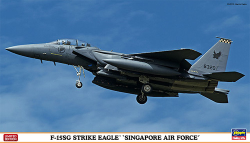 F-15SG ストライク イーグル シンガポール空軍 プラモデル (ハセガワ 1/72 飛行機 限定生産 No.02092) 商品画像