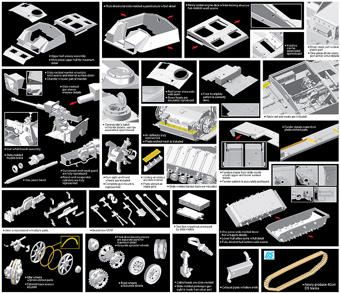 ドイツ 3号突撃砲 G型 1943年5月生産型 w/シュルツェン プラモデル (サイバーホビー 1/35 AFV シリーズ （'39～'45 シリーズ） No.6578) 商品画像_2