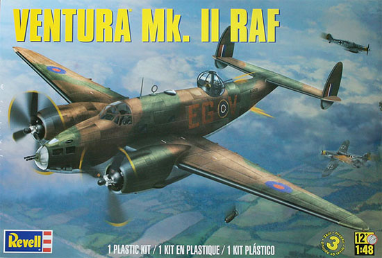 ベンチュラ Mk.2 RAF プラモデル (Revell 1/48 飛行機モデル No.85-5533) 商品画像