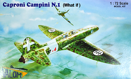 カプロニ カンピーニ N.1 (架空実戦仕様) プラモデル (バロムモデル 1/72 エアモデル No.72086) 商品画像