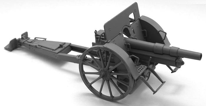 シュコダ vz.14/19 100mm榴弾砲 プラモデル (IBG 1/35 AFVモデル No.35025) 商品画像_3