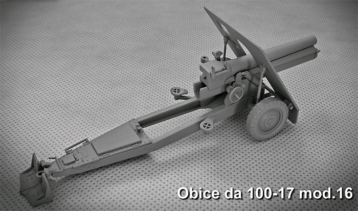 イタリア da100/17 Mod.16 100mm榴弾砲 プラモデル (IBG 1/35 AFVモデル No.35028) 商品画像_2