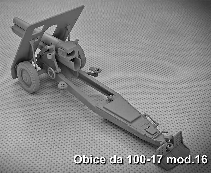 イタリア da100/17 Mod.16 100mm榴弾砲 プラモデル (IBG 1/35 AFVモデル No.35028) 商品画像_3