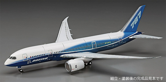 ボーイング 787-8 デモンストレイター 1号機 プラモデル (ハセガワ 1/200 飛行機 限定生産 No.10807) 商品画像_3