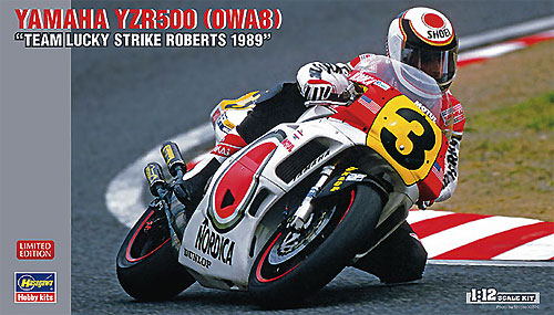 ヤマハ YZR500 (OWA8) チーム ラッキーストライク ロバーツ 1989 プラモデル (ハセガワ 1/12 バイク 限定生産 No.21710) 商品画像