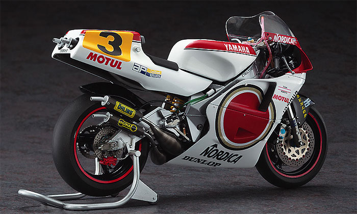 ヤマハ YZR500 (OWA8) チーム ラッキーストライク ロバーツ 1989 プラモデル (ハセガワ 1/12 バイク 限定生産 No.21710) 商品画像_3