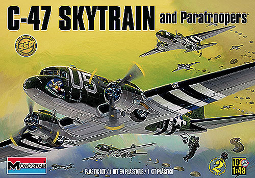 C-47 スカイトレイン & パラトルーパー プラモデル (レベル/モノグラム  No.85-5637) 商品画像