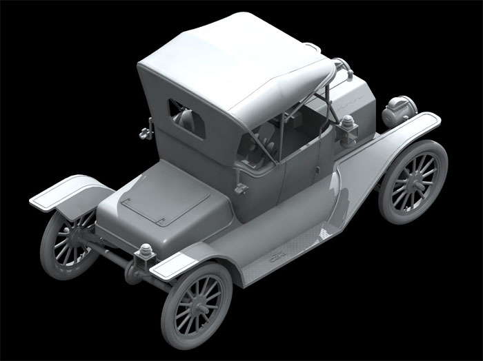 T型フォード 1913 ロードスター プラモデル (ICM 1/24 カーモデル No.24001) 商品画像_3