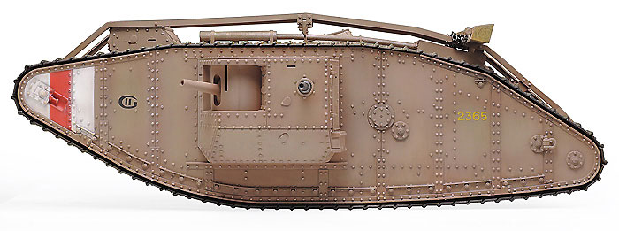 イギリス戦車 マーク4 メール プラモデル (タミヤ 1/35 戦車シリーズ （シングル） No.30057) 商品画像_2