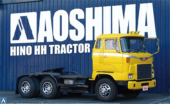 日野 HH トラクターヘッド プラモデル (アオシマ 1/32 ヘビーフレイト シリーズ No.017) 商品画像