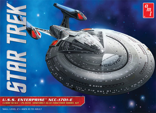 NCC1701-E U.S.S エンタープライズ プラモデル (amt スタートレック（STAR TREK）シリーズ No.AMT853/12) 商品画像