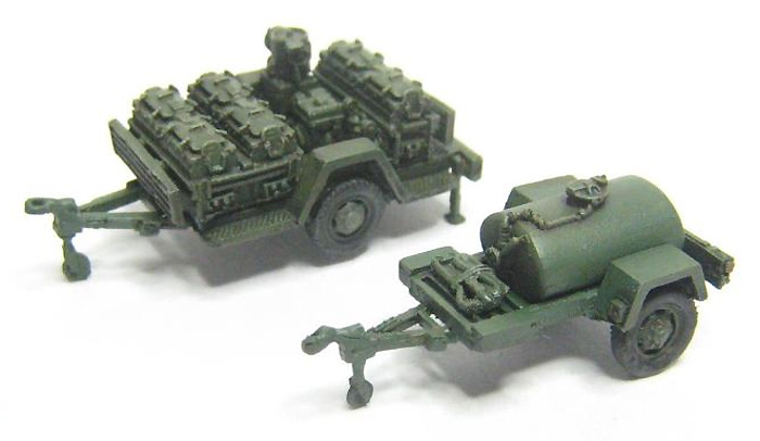 陸上自衛隊 野外炊具1号 & 給水車(1t) セット レジン (マツオカステン 1/144 オリジナルレジンキャストキット （AFV） No.MTUAFV-067) 商品画像_4