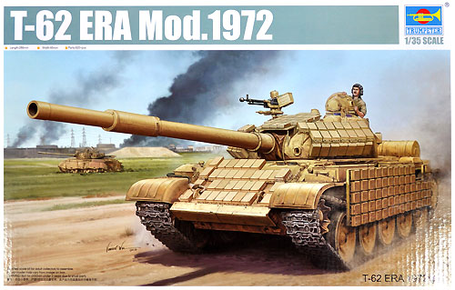 イラク共和国軍 T-62 ERA Mod.1972 プラモデル (トランペッター 1/35 ＡＦＶシリーズ No.01549) 商品画像