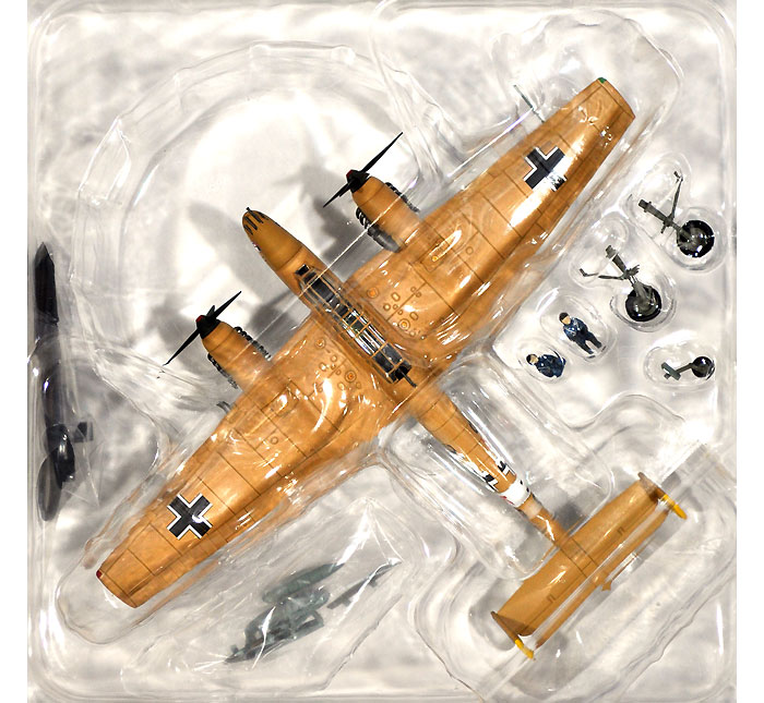 メッサーシュミット Bf110E-2 Trop 第26駆逐航空団 (北アフリカ) 完成品 (ホビーマスター 1/72 エアパワー シリーズ （レシプロ） No.HA1812) 商品画像_1