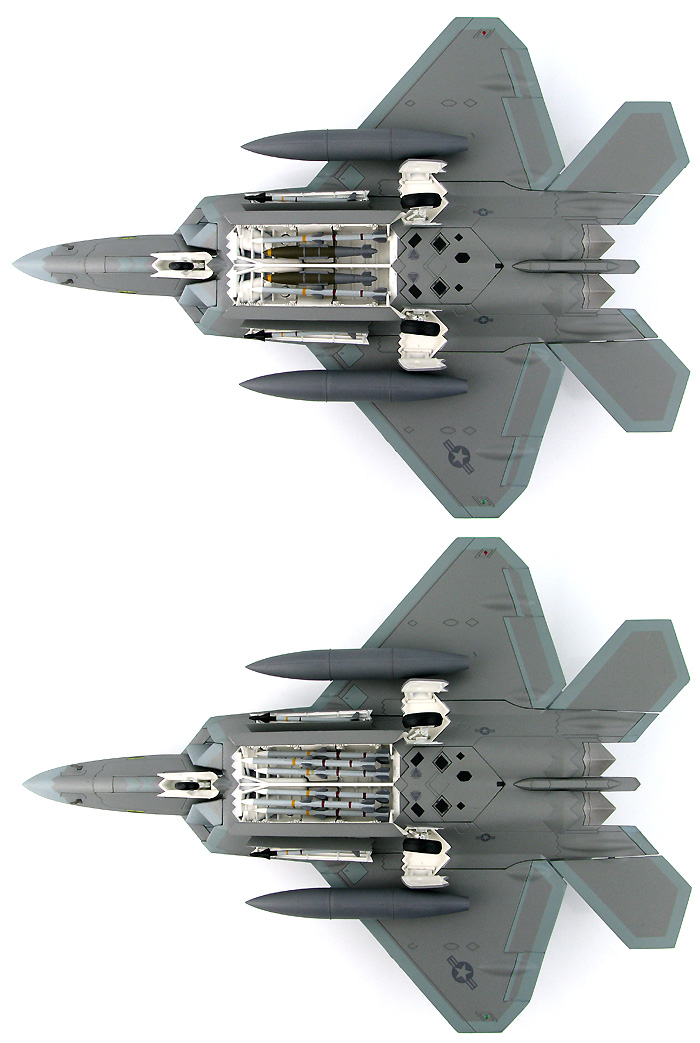 F-22 ラプター 第412飛行試験航空隊 完成品 (ホビーマスター 1/72 エアパワー シリーズ （ジェット） No.HA2810) 商品画像_3