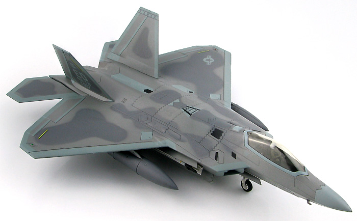 F-22 ラプター 第412飛行試験航空隊 完成品 (ホビーマスター 1/72 エアパワー シリーズ （ジェット） No.HA2810) 商品画像_4