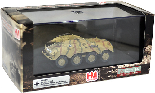 Sd.Kfz.234/3 シュツンメル ウルリヒ・フォン・フッテン 完成品 (ホビーマスター 1/72 グランドパワー シリーズ No.HＧ4307) 商品画像