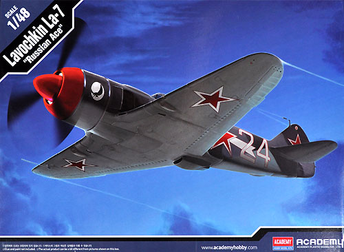 ラボーチキン La-7 ロシアンエース プラモデル (アカデミー 1/48 Scale Aircrafts No.12304) 商品画像