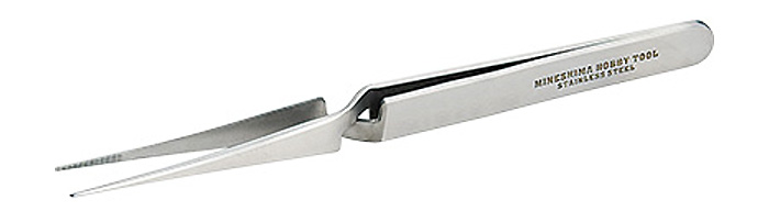 逆ピンセット (小) 125mm ピンセット (ミネシマ ピンセット
ピンセット No.F-106) 商品画像_1