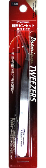 Premium 精密ピンセット 鷲口タイプ ピンセット (ミネシマ ピンセット
ピンセット No.F-108) 商品画像