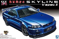 アオシマ 1/24 ザ・ベストカーGT BNR34 スカイライン GT-R V‐spec2