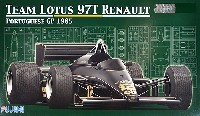 フジミ 1/20 GPシリーズ SP （スポット） ロータス 97T ルノー 1985年 ポルトガルグランプリ仕様 (レジン製塗装済み ドライバーフィギュア付)