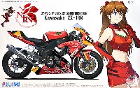 フジミ 1/12 オートバイ SPOT エヴァンゲリオン RT 弐号機 トリックスター カワサキ ZX-10R (メタルマフラー付き)