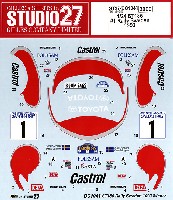 スタジオ27 ラリーカー オリジナルデカール トヨタ セリカ ST185 #1 スウェーデンラリー 1993