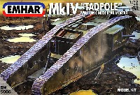 エマー 1/72 AFV イギリス Mk.4 タドポール 菱形戦車 (後部迫撃砲付き)