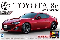 アオシマ 1/24 プリペイントモデル シリーズ トヨタ 86 '12 ライトニングレッド