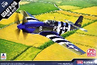 アカデミー 1/48 Aircrafts USAAF P-51B マスタング BLUE NOSE