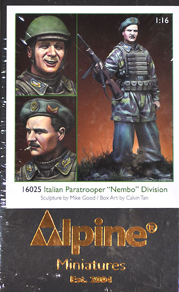イタリア空挺兵 ネンボゥ師団 レジン (アルパイン 1/16 フィギュア No.AM16025) 商品画像