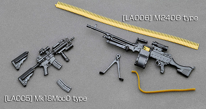 M240G タイプ プラモデル (トミーテック リトルアーモリー （little armory） No.LA006) 商品画像_2