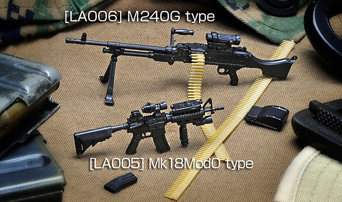M240G タイプ プラモデル (トミーテック リトルアーモリー （little armory） No.LA006) 商品画像_3