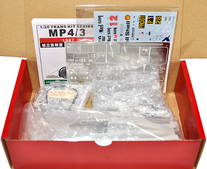 マクラーレン MP4/3 1987 トランスキット トランスキット (スタジオ27 F-1 トランスキット No.TK2055) 商品画像_1