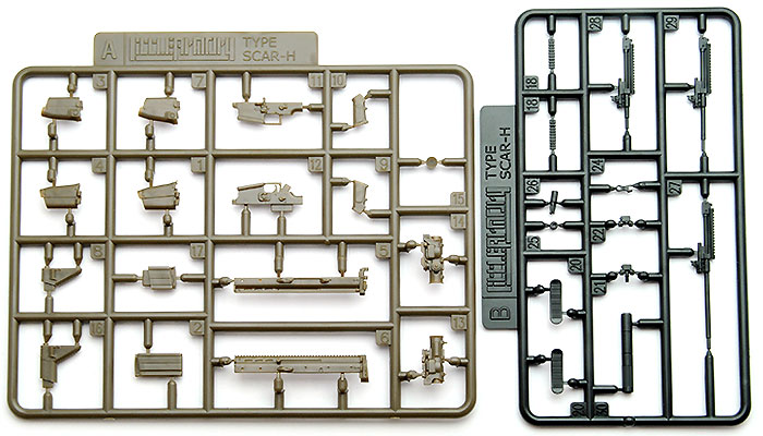 SCAR-H タイプ プラモデル (トミーテック リトルアーモリー （little armory） No.LA003) 商品画像_2